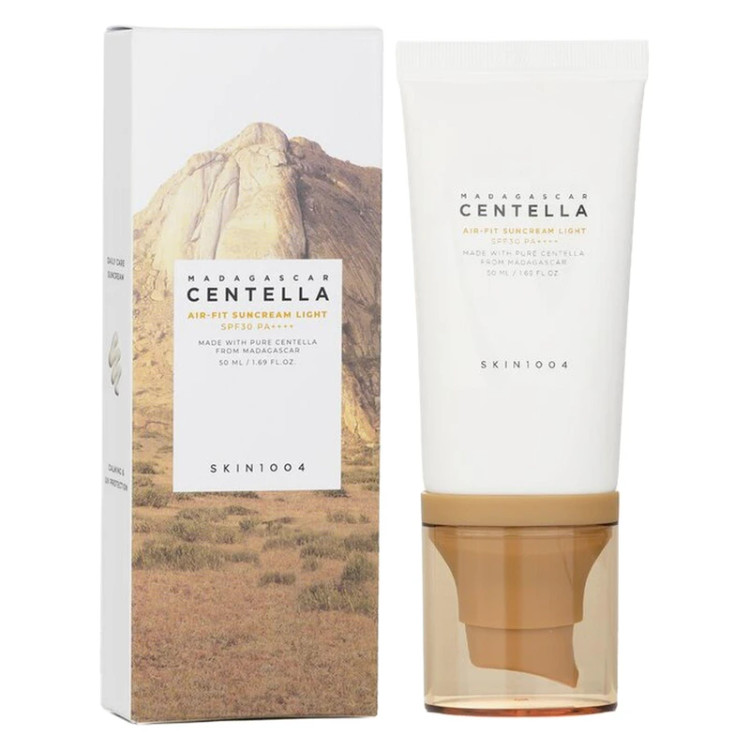 ضد آفتاب سنتلا ماداگاسکار (SKIN1004 Madagascar Centella Air-Fit Suncream Plus SPF50+ PA++++