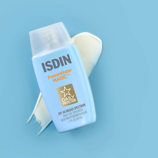 ضد آفتاب بدون رنگ ایزدین مجیک (ISDIN Fusion Water MAGIC SPF50)
