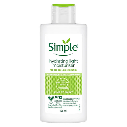 کرم مرطوب‌کننده لایت سیمپل (Simple Kind to Skin Hydrating Light Moisturiser)