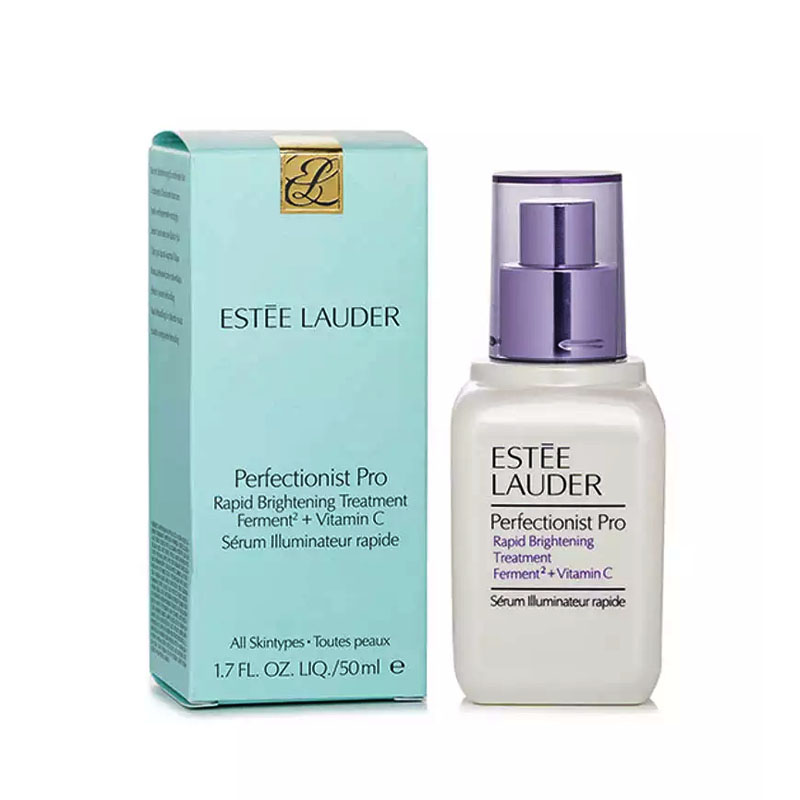 سرم روشن‌کننده ویتامین C استی لادر (Estée Lauder Perfectionist Pro Rapid Brightening Treatment Ferment³ + Vitamin C)